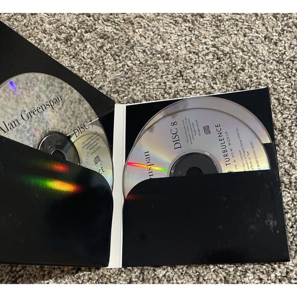 Age of Turbulence : Adventures in a New World by Alan Greenspan Audiobook 2007 - Picture 6 of 8